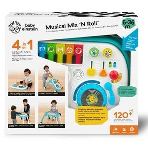 Baby Einstein 4-in-1 Musical Activity Walker - Multicolor